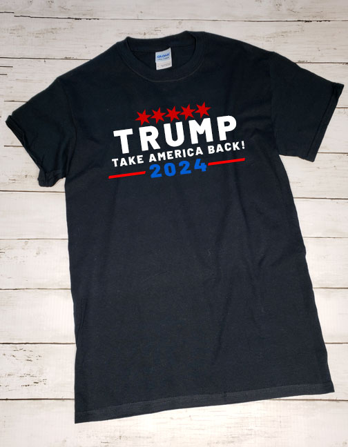 Trump 2024 Women's T-Shirt Patriot Party Trump 2024 Shirts