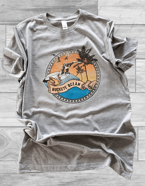 Buckeye Ocean T Shirt Edit Text