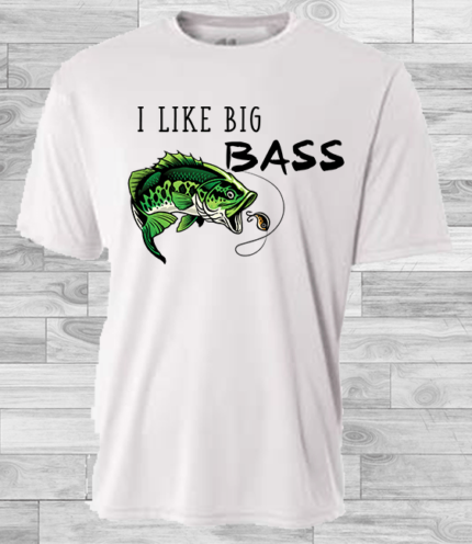 I Like Large Bass Cooling Shirt