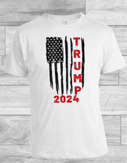 Trump distressed flag 2024 T Shirt