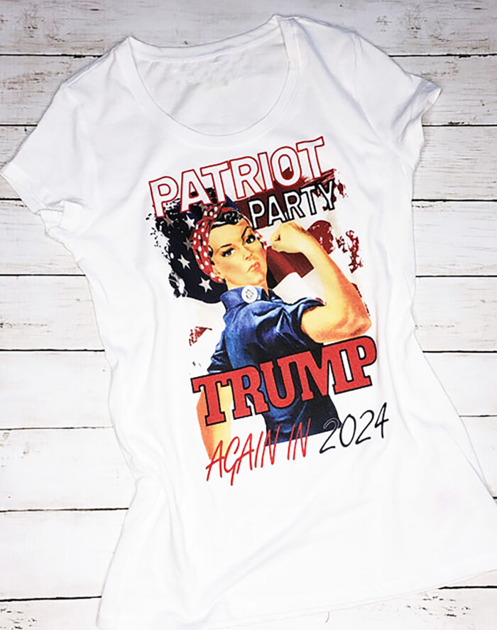 Womens trump t shirts for 2024